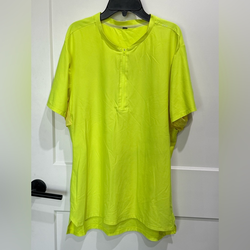 Men's Lululemon Neon Green Shirt
